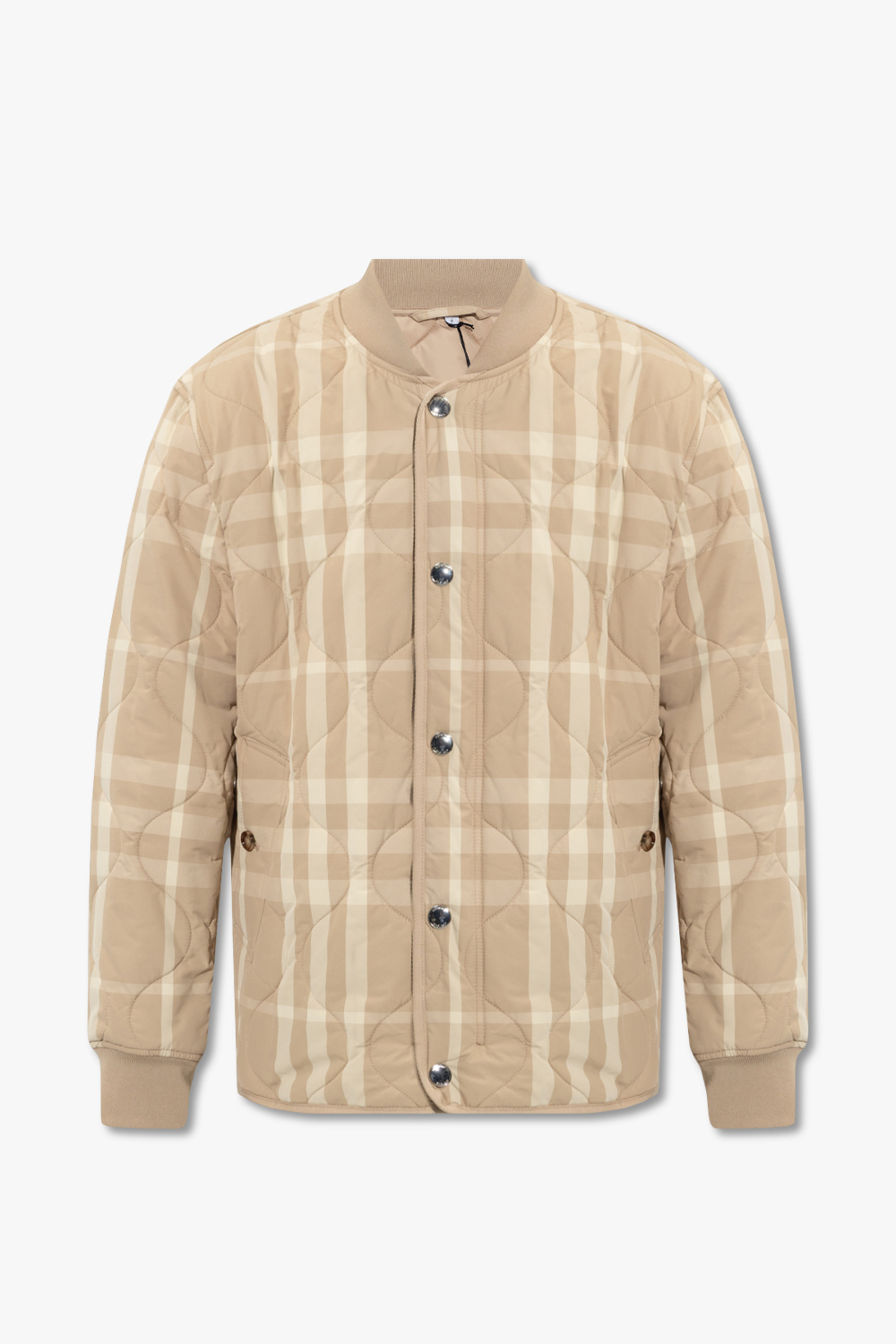 Cream clearance burberry jacket